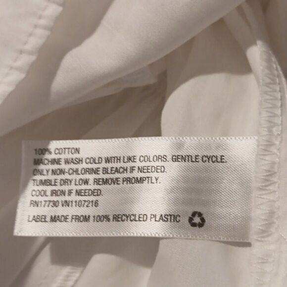 NWT A New Day White Ruffled Dress Coastal Cowgirl,  Soft Girl, Tomato Girl - Picture 10 of 11